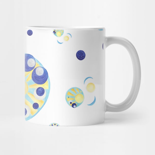 Fun abstract galaxy pattern by PinkBubble